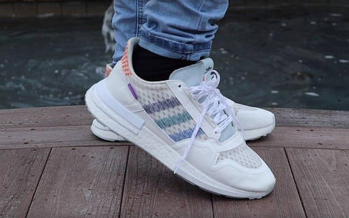 Мужские кроссовки Adidas ZX 500 RM Commonwealth White Белые Адидас
