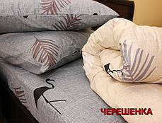 Сімейний набір бавовняного постільної білизни з Бязі "Gold" №154151AB Черешенка™, фото 3
