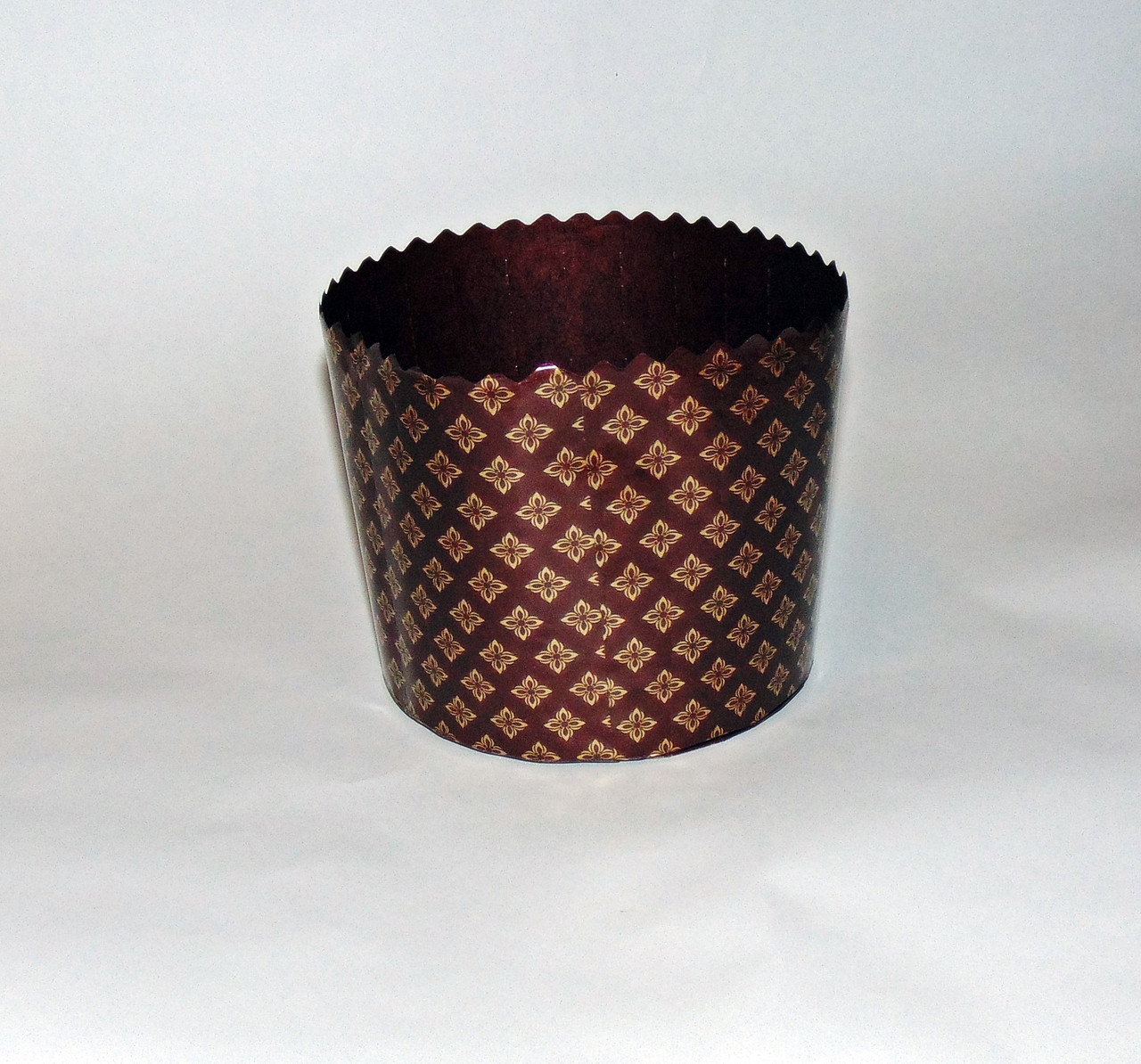 Форма для пасхи паперова темно-коричнева 125х100, фото 1