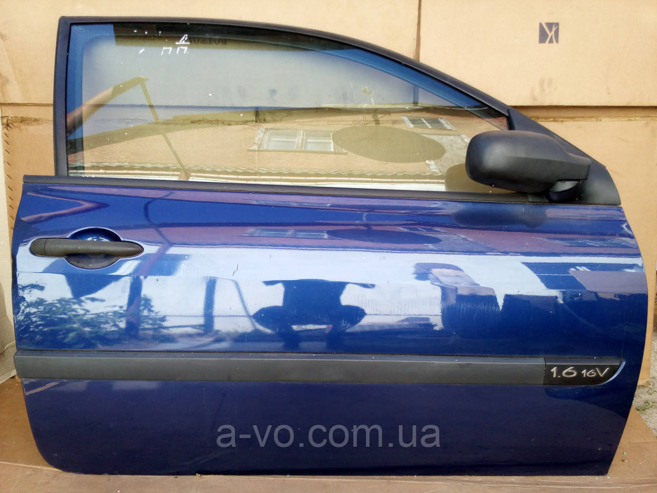 Двері передні права для Renault Megane 2 Купі, 2002-2009, фото 1