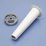 Ковбасна насадка для м'ясорубки Braun Power Plus 1300 4195 G3000 G1300 G1100 G1500, фото 3