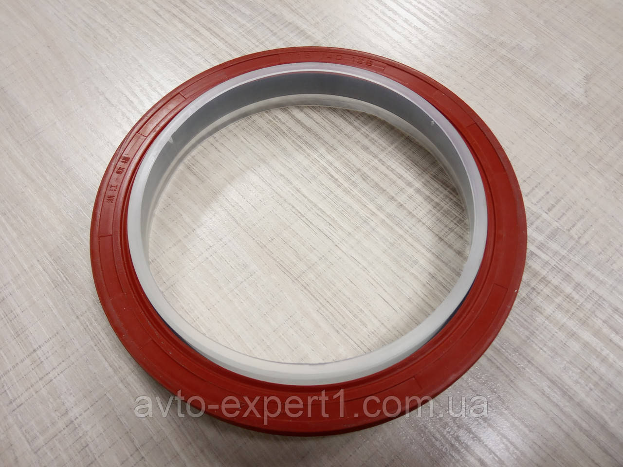 Сальник колінвала задній корній 115х140х12, WD615 Howo, фото 1