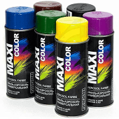 Краска Maxi Color Флюорисцентная синий 400 МЛ