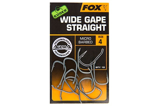 Рибальські гачки FOX Edges Armapoint Wide gape straight size 4
