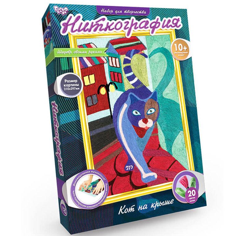 Набір для творчості DankoToys DT NG-01-02 ніткографія
