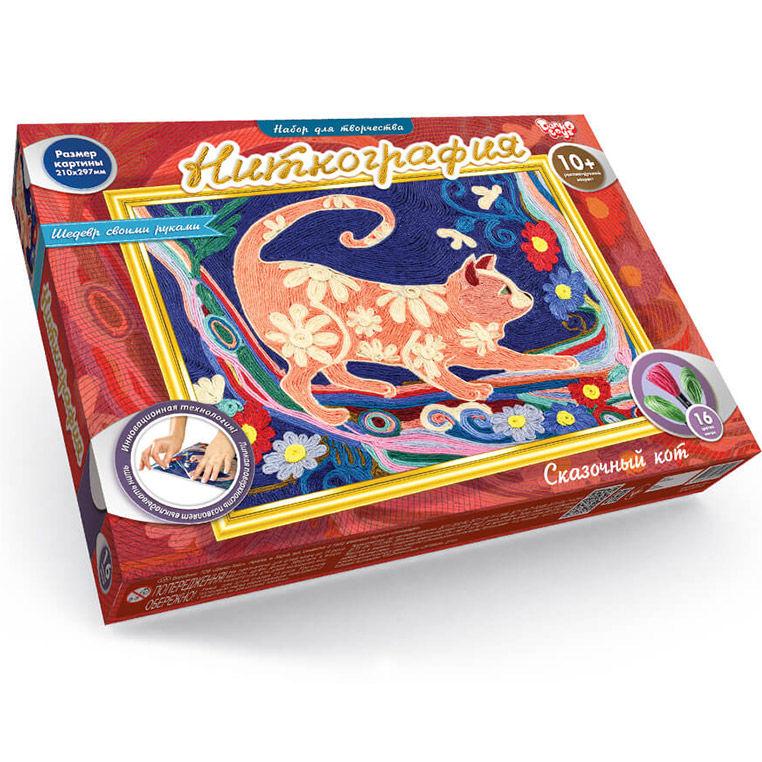 Набір для творчості DankoToys DT NG-01-05 ніткографія