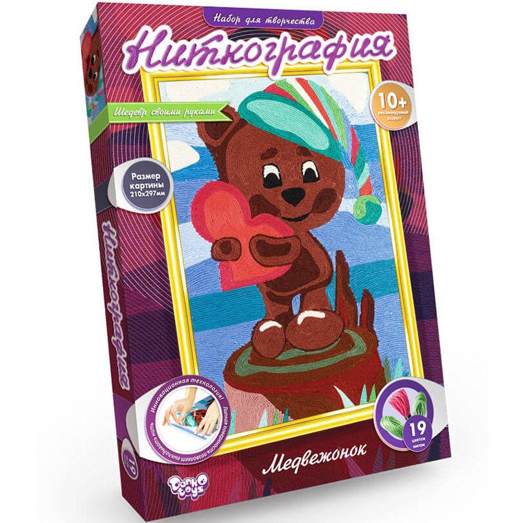 Набір для творчості DankoToys DT NG-01-09 ніткографія