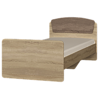 Ліжко в дитячу кімнату Асторія-2 з бічним охолодженням, 190х80 см