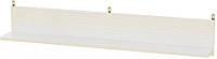 Полка П-25 нимфея альба (белый) КОМПАНИТ (150х16.6х20 см)