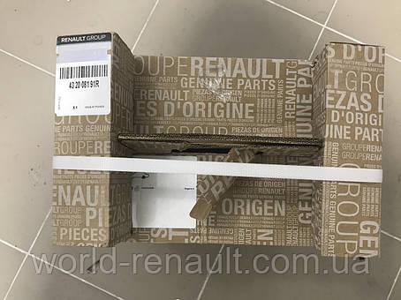 Renault (Original) 432008191R — Комплект задніх гальмівних дисків на Рено Меган 3 (хетчбек), Флюенс, фото 1