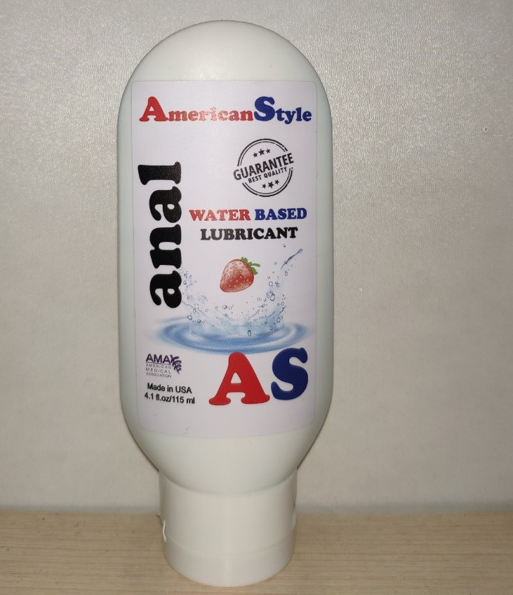 Інтимна змащення AS (USA) ANAL ПОЛУНИЧНА 115 mg. Лубрикант