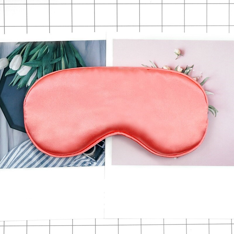 Маска для сну із шовку Silenta Silk Light Red + беруші