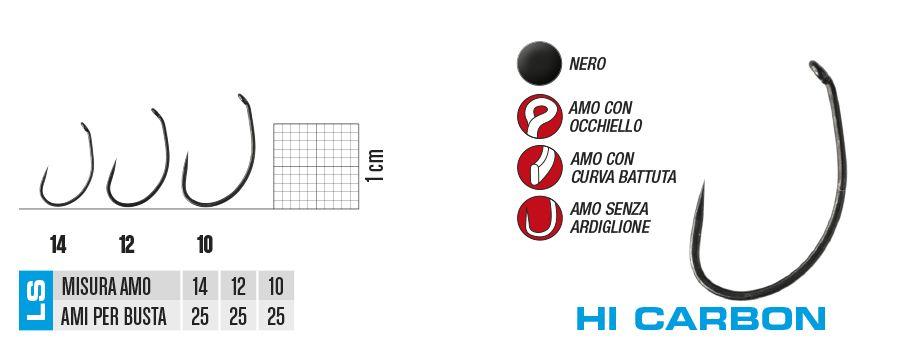 Гачок GAMAKATSU C12 BARBLESS №12 (BLACK) 25шт, фото 1