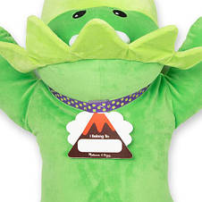 М'яка іграшка подушка дракон Melissa&Doug, фото 3