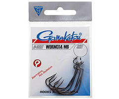 Гачок GAMAKATSU WORM 314MB №01, 6шт