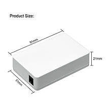 Мережевий комутатор/5х Ethernet 10-100MBs / IEEE 802,3, IEEE 802,3 u, IEEE 802,3 ab, IEEE 802,3 x, фото 3