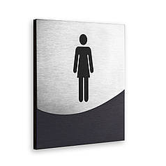 Табличка на жіночий туалет