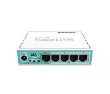 MikroTik hEX (RB750Gr3) 5-портовий маршрутизатор, фото 1