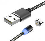 Магнітний кабель Micro USB X-cable 360°, фото 2