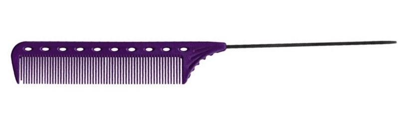 Гребінець з металевим хвостиком Y. S. PARK YS-102 Deep Purple, фото 1
