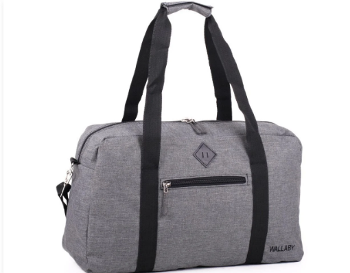 Сумка дорожня 24 л Wallaby 2550 Сірий