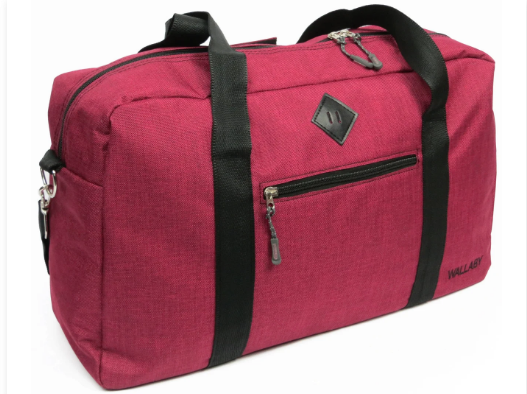 Сумка дорожня 24 л Wallaby 2550 Бордовий