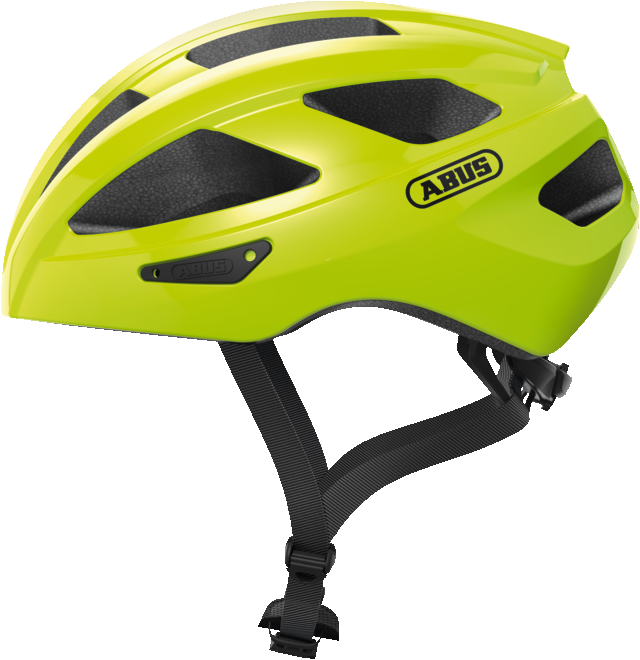 Велошлем спортивный ABUS MACATOR Signal Yellow M (52-58 см)