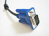 Кабель VGA до VGA (тато-тато) 20 м, фото 3