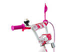 Велосипед 16" дюймів 2-х колесний Impuls Kitty малиново-білий, фото 4