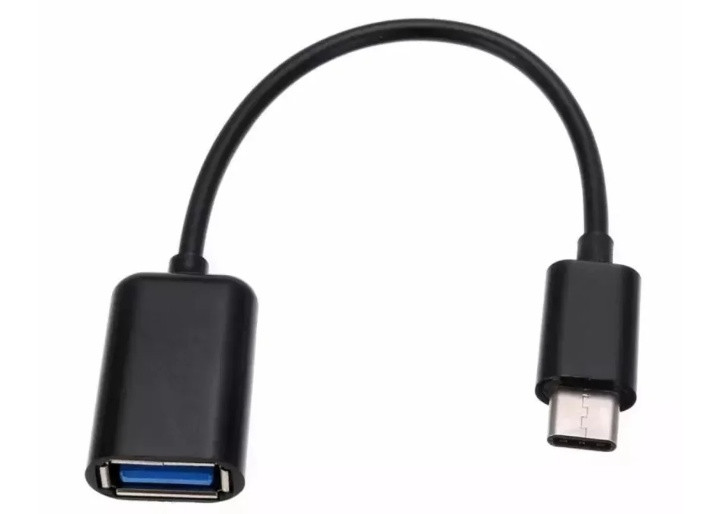 USB Type c OTG 3.1 чорний і білий