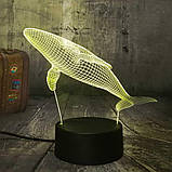 3D світильник з пультом і акумулятором 3D Lamp Кит (LP-18212), фото 10