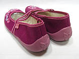 Ошатні текстильні туфлі, балетки, мокасини, капці для дівчинки Тм"VIggami", розмір 34, фото 6