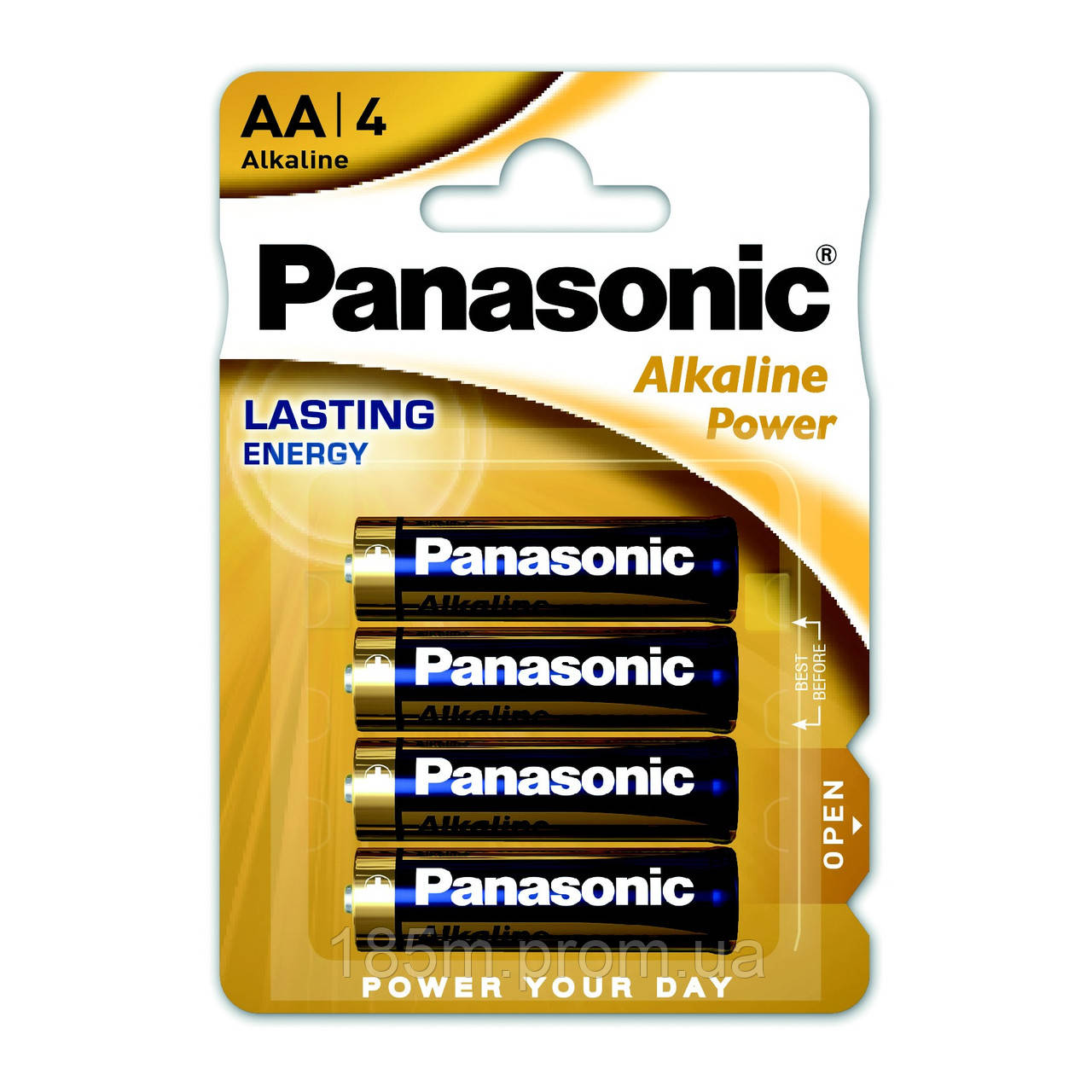 Батарейка PANASONIC LR6 AA Alkaline Power Bronze blist 4
