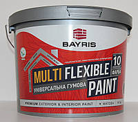 Краска резиновая Байрис MULTI FLEXIBLE PAINT 10кг RAL 7046 (серая)