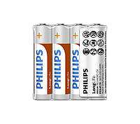 Батарейка Philips R03 AAA longlife shrink 4