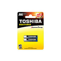 Батарейка TOSHIBA LR3 AAA HP ALKALINE blist 2