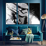 Модульна картина IDEAPRINT "Штурмовик", фото 2