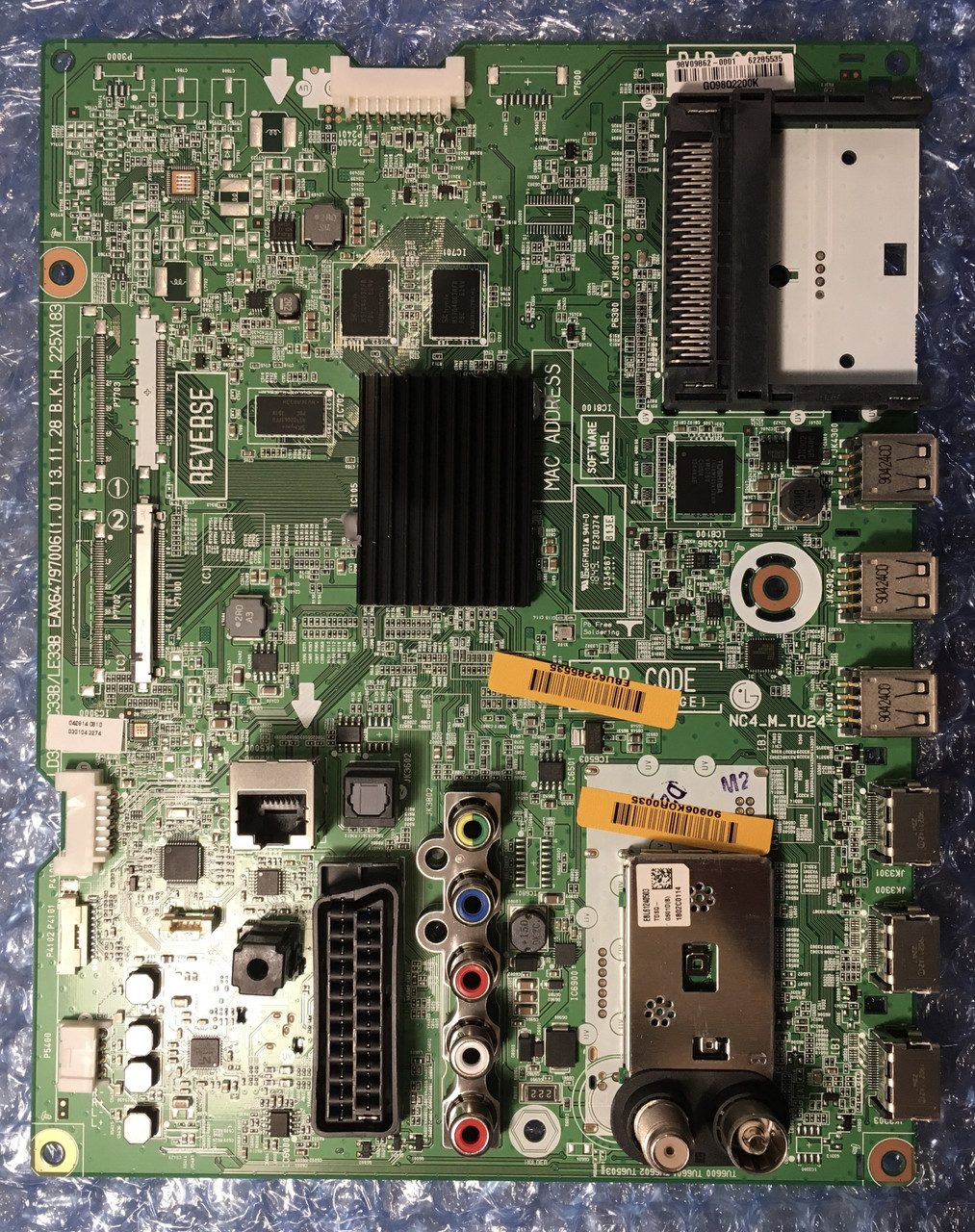 Плата Main для телевізора LG 42LN570V EBR76823150 EAX64797006 (1.0) LD33B, фото 1