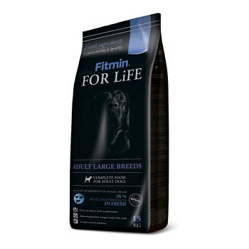 Сухий корм для собак великих і гігантських порід Fitmin For Life Adult large breeds 15 кг