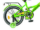Велосипед 16" дюймів 2-х колесний IMPULS Beaver салатовий, фото 2
