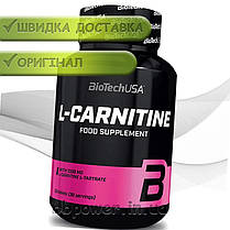 Л-карнітин BioTech L-Carnitine 1000мг 30 таб, фото 3