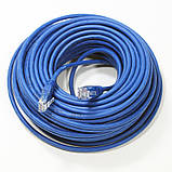 Кабель патч-корд 30 метрів для інтернету RJ-45 CAT 5 Мережний Ethernet кабель LAN вита пара, фото 4