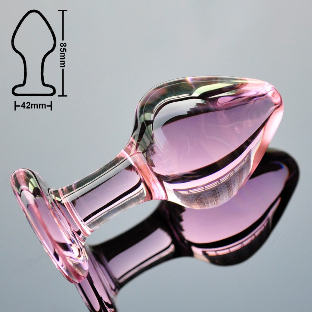 Анальна пробочка PINK CRYSTAL