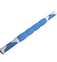 Массажер - палка ручной роликовый с ручками для спины и тела PowerPlay Massage Bar 4027
