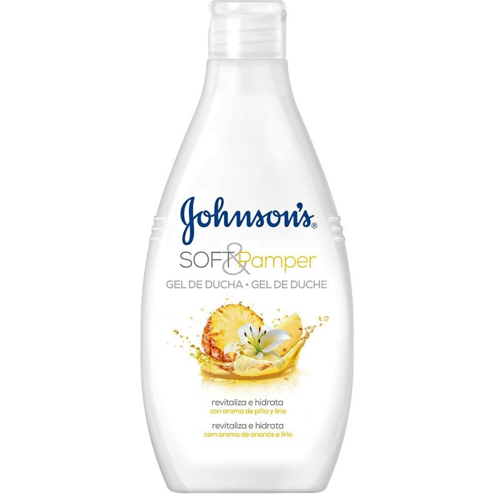 Johnson's Soft Body Wash & Pamper 400 ml, фото 1