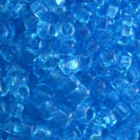 Бісер Preciosa Чехія №60010 блакитний, прозорий, фото 1