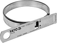 Циркометр для измерения диаметров и длин окружностей, 2190-3460 мм, диаметр 700-1100 мм, Yato (YT-71702)