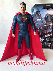 Величезна Фігурка Superman Marvel 32см/Тканинний Плащ/Повністю Рухливий/Висока якість/