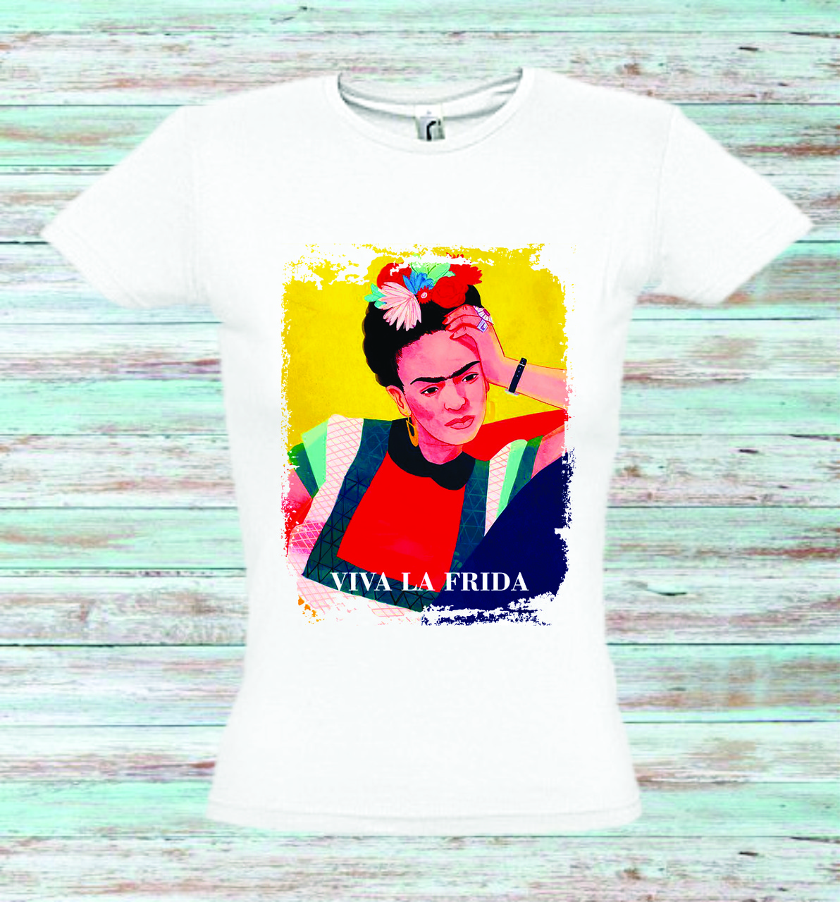 Футболка YOUstyle Viva La Frida 0031 S White