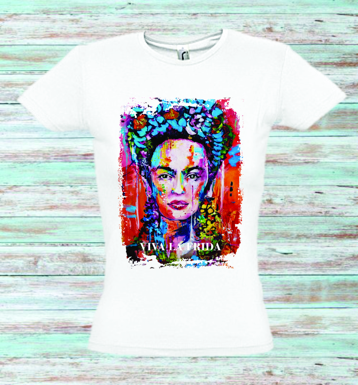 Футболка YOUstyle Viva La Frida 0034 S White